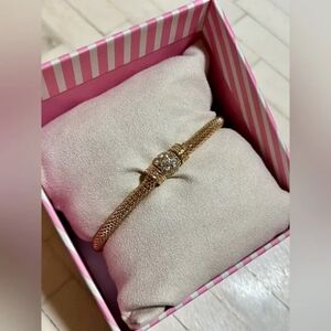 NWT House of Harlow 1960 Gold Bracelet with Silver Accents
